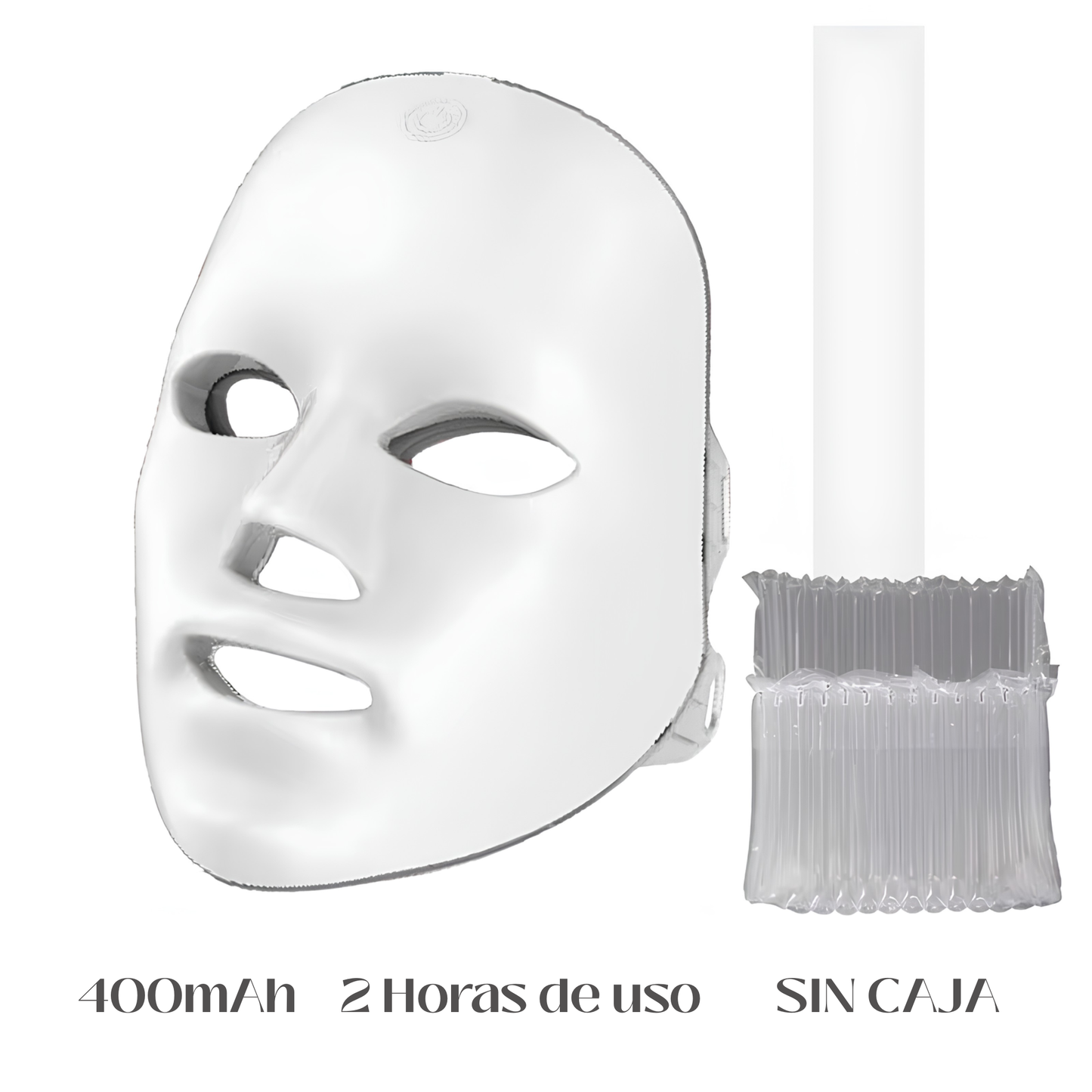 Máscara Facial LED Con 7 Funciones Diferentes