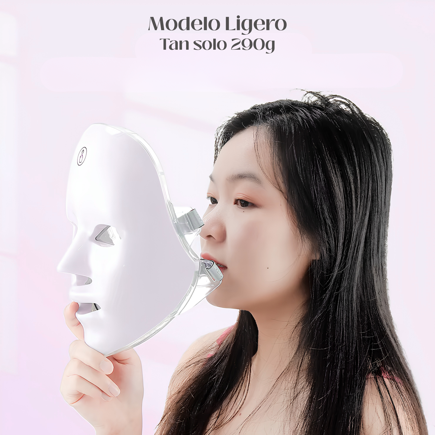 Máscara Facial LED Con 7 Funciones Diferentes